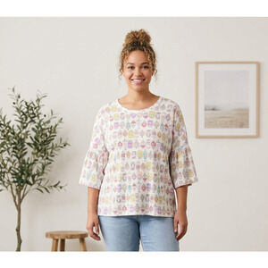 Chemise Cuddl Duds Climatesmart Femme - Manches Longues, Col Rond, Noir, Taille S, Neuve